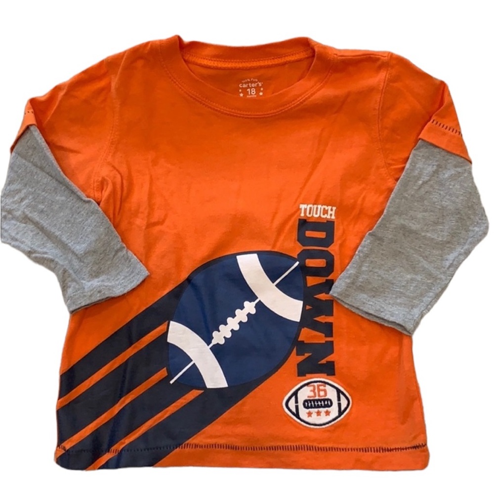 Boys Carter’s long sleeve T-shirt size 18 months - Picture 2 of 4